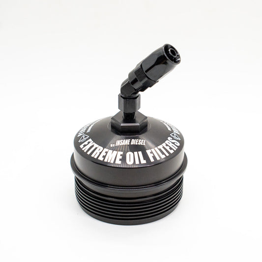 Mercedes 3.0L OM642 Diesel Oil Filter Cap with Pressure Port