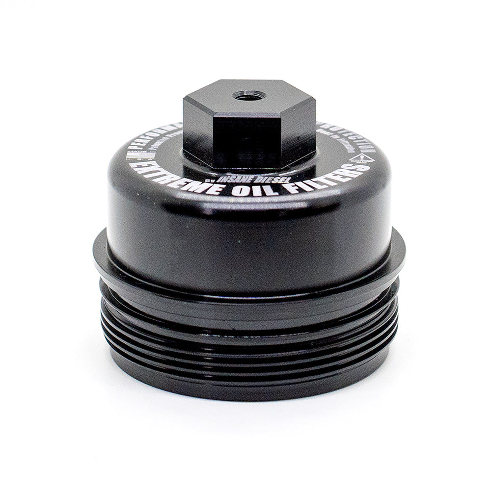 Ford 6.0/6.4 Oil Filter Cap with Pressure Port