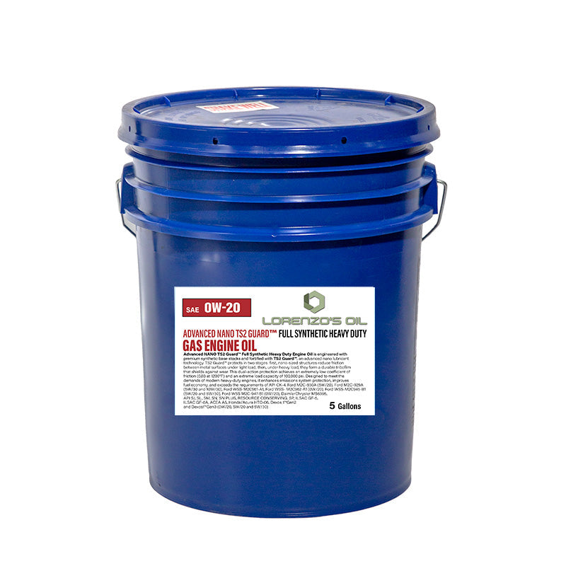 Lorenzo's Oil SAE 0W-20 (Gas Engine) Advanced Nano TS2 Guard